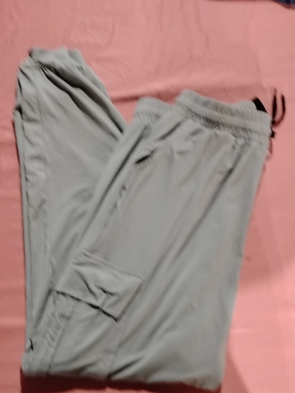Men's Light Gray Performance Jogger Pants